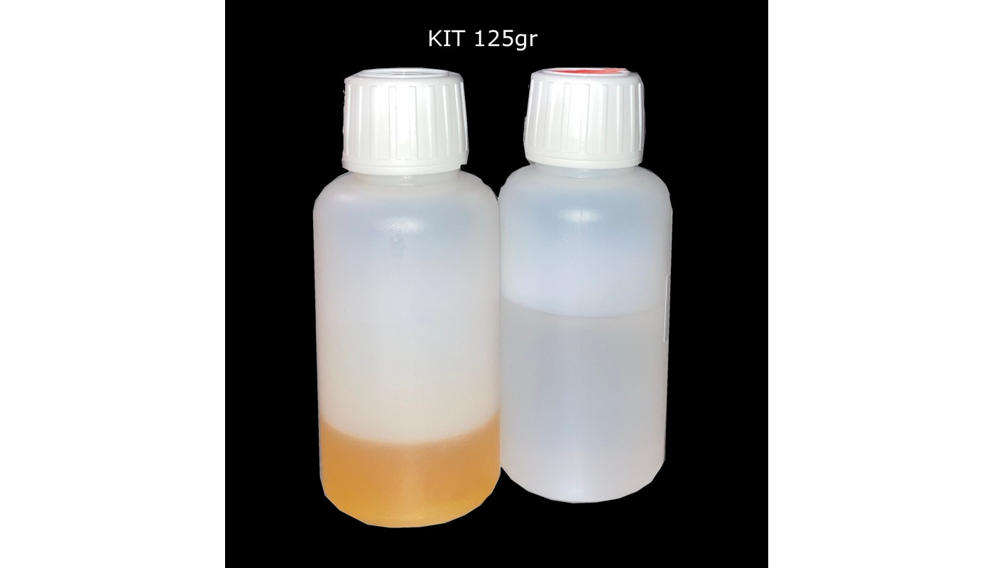 Kit résine acrylique blanche 7,5 kg LP07 (2,5 kg résine + 5 kg poudre)